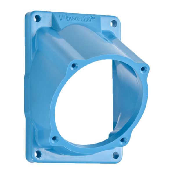 513M3 - ANGLE ADAPTER 30 DEGREE POLY BLUE SIZE 3